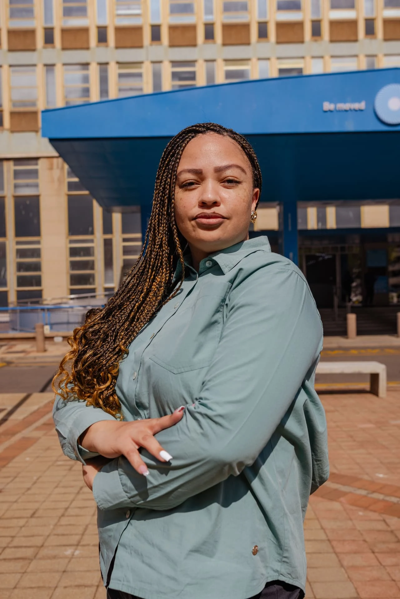 Women’s Day campaign photograph at PRASA