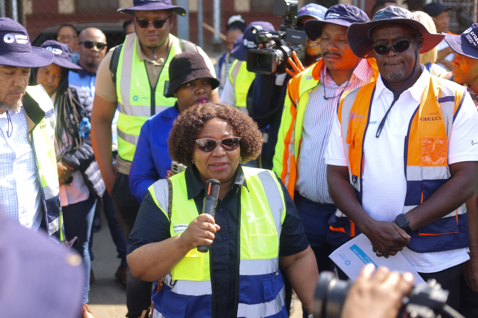 October Transport Month — PRASA site visit