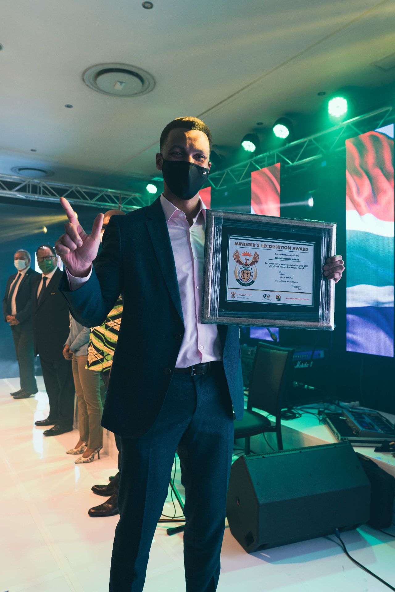 Sundowns Recognition of Excellence Awards — Minister's Recognition Award