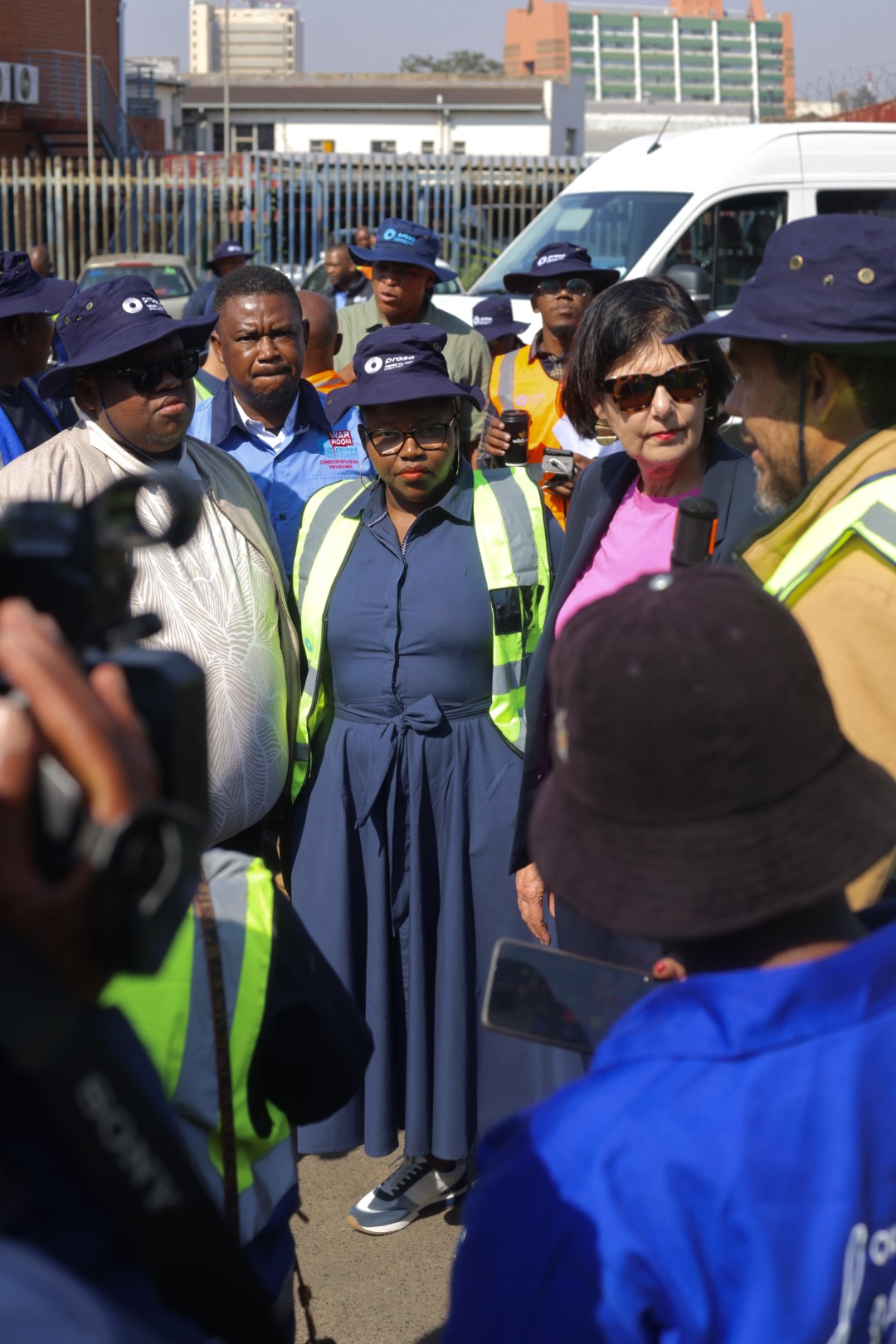 October Transport Month — PRASA site visit