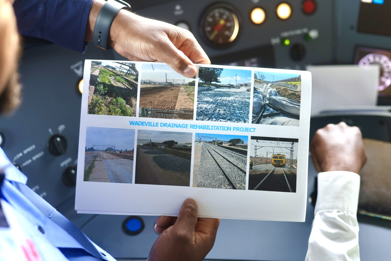 October Transport Month — PRASA site visit