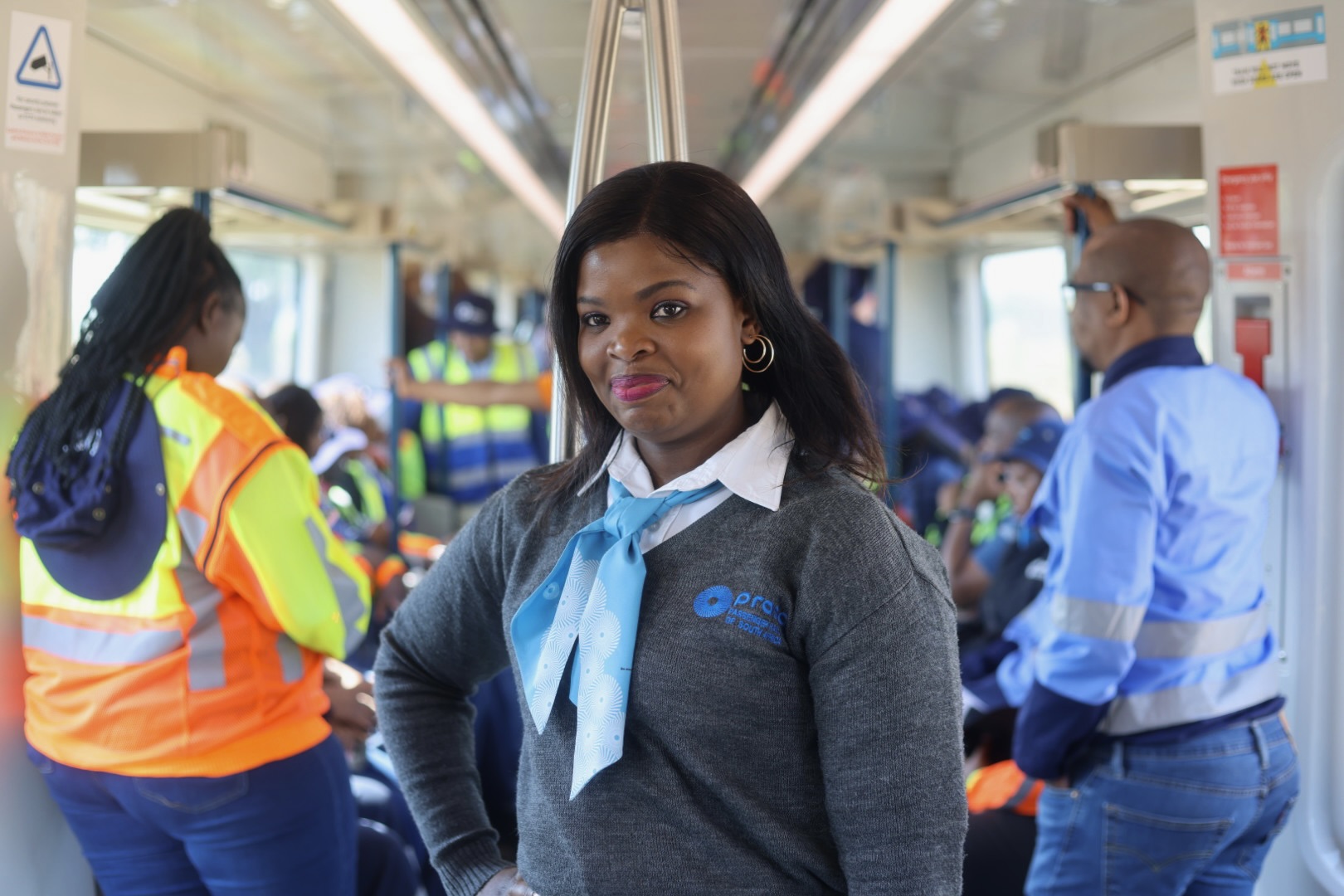 October Transport Month — PRASA site visit