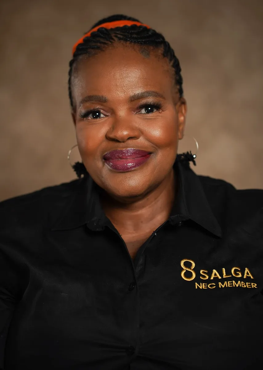 Official portrait from the SALGA executive committee photoshoot.