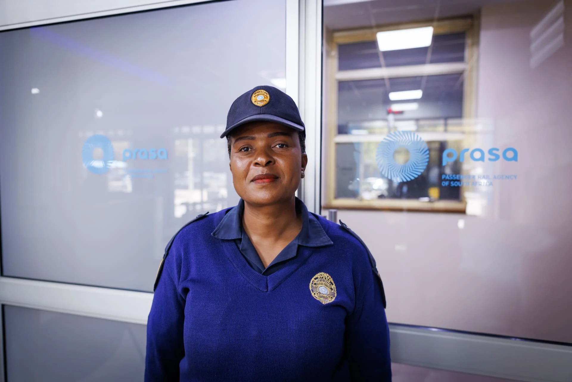 Women’s Day campaign photograph at PRASA