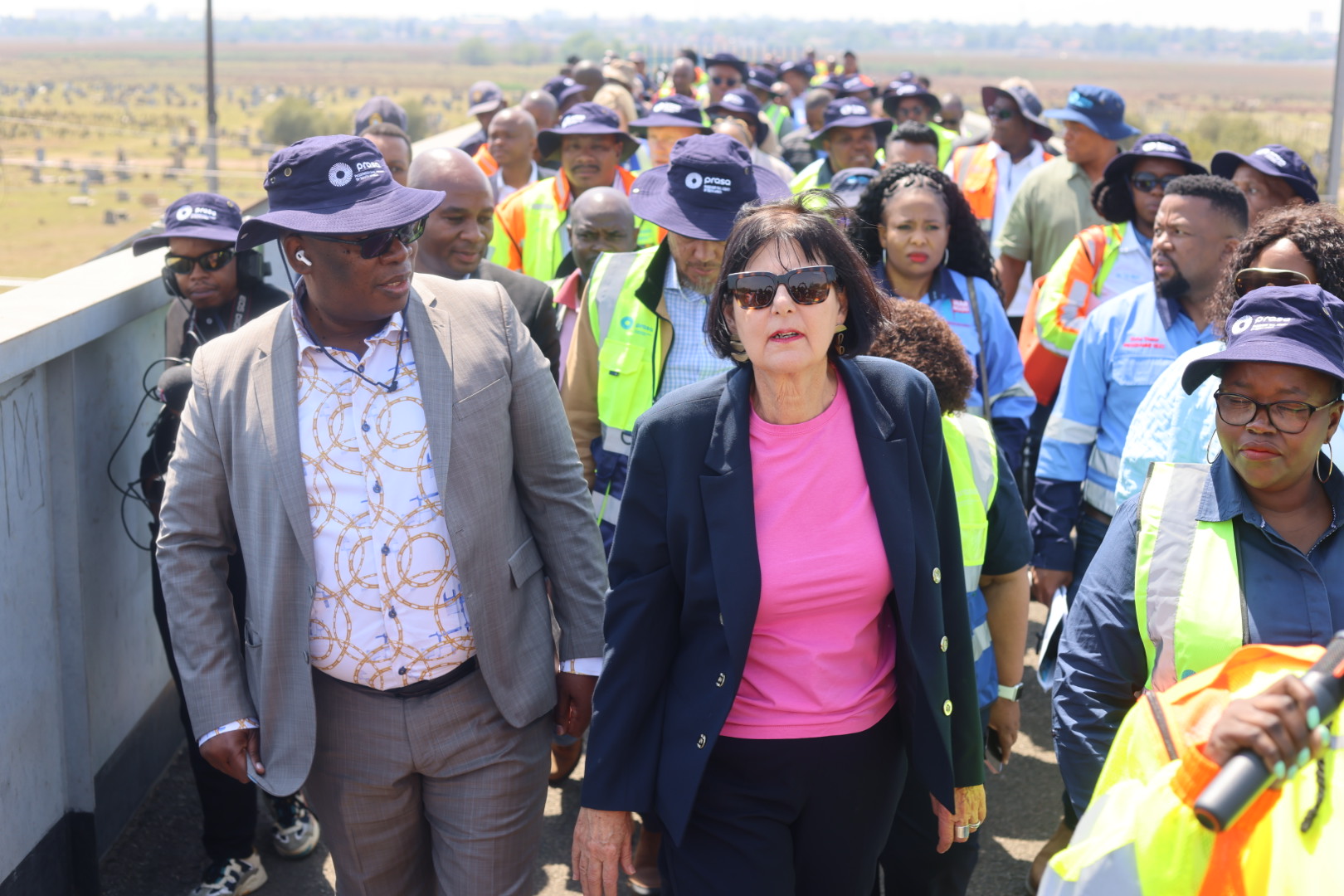 October Transport Month — PRASA site visit