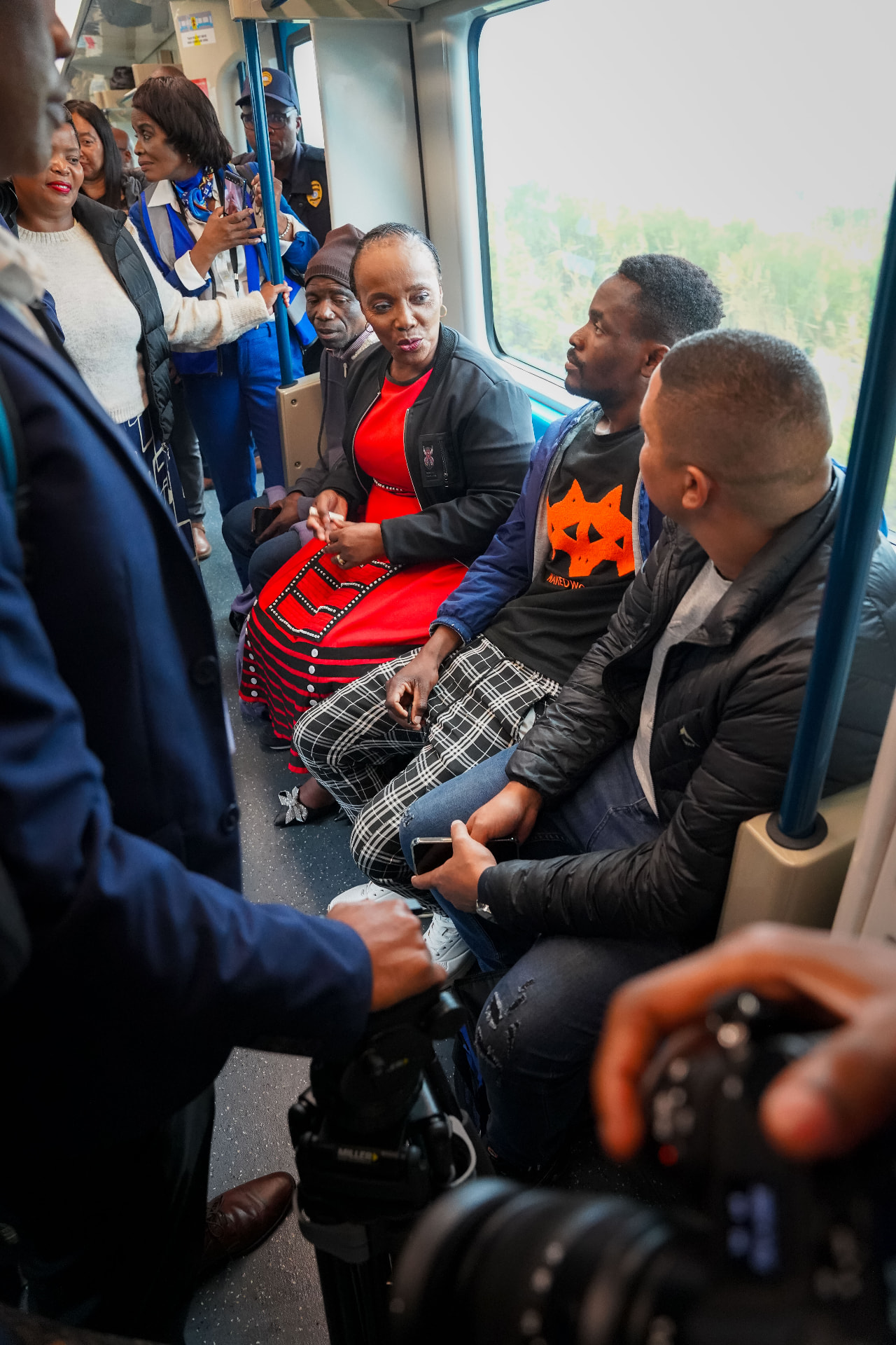 Train Set #200 — conversation on board