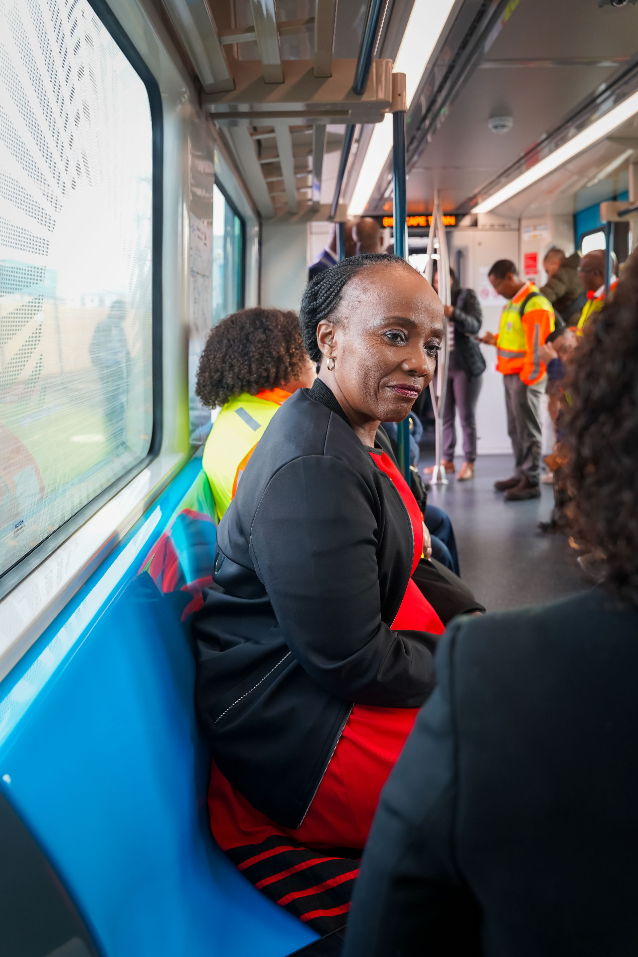 Train Set #200 — passenger seated on board