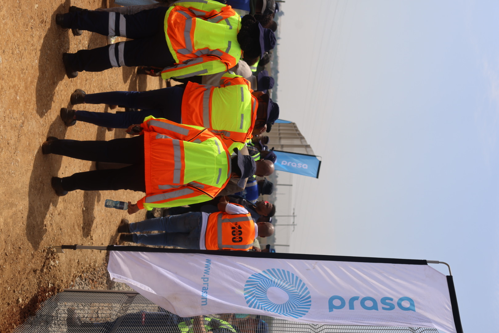 October Transport Month — PRASA site visit