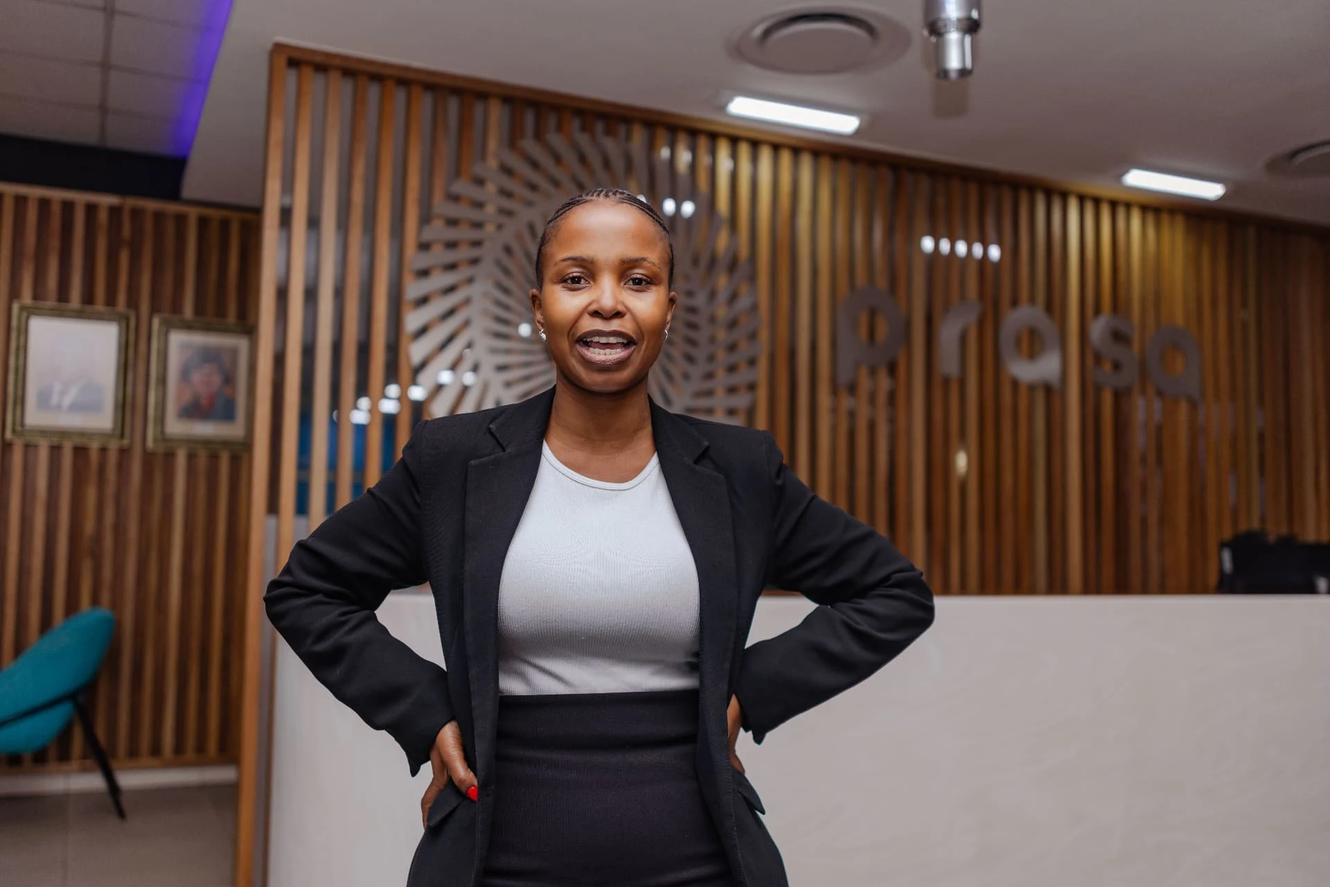 Women’s Day campaign photograph at PRASA