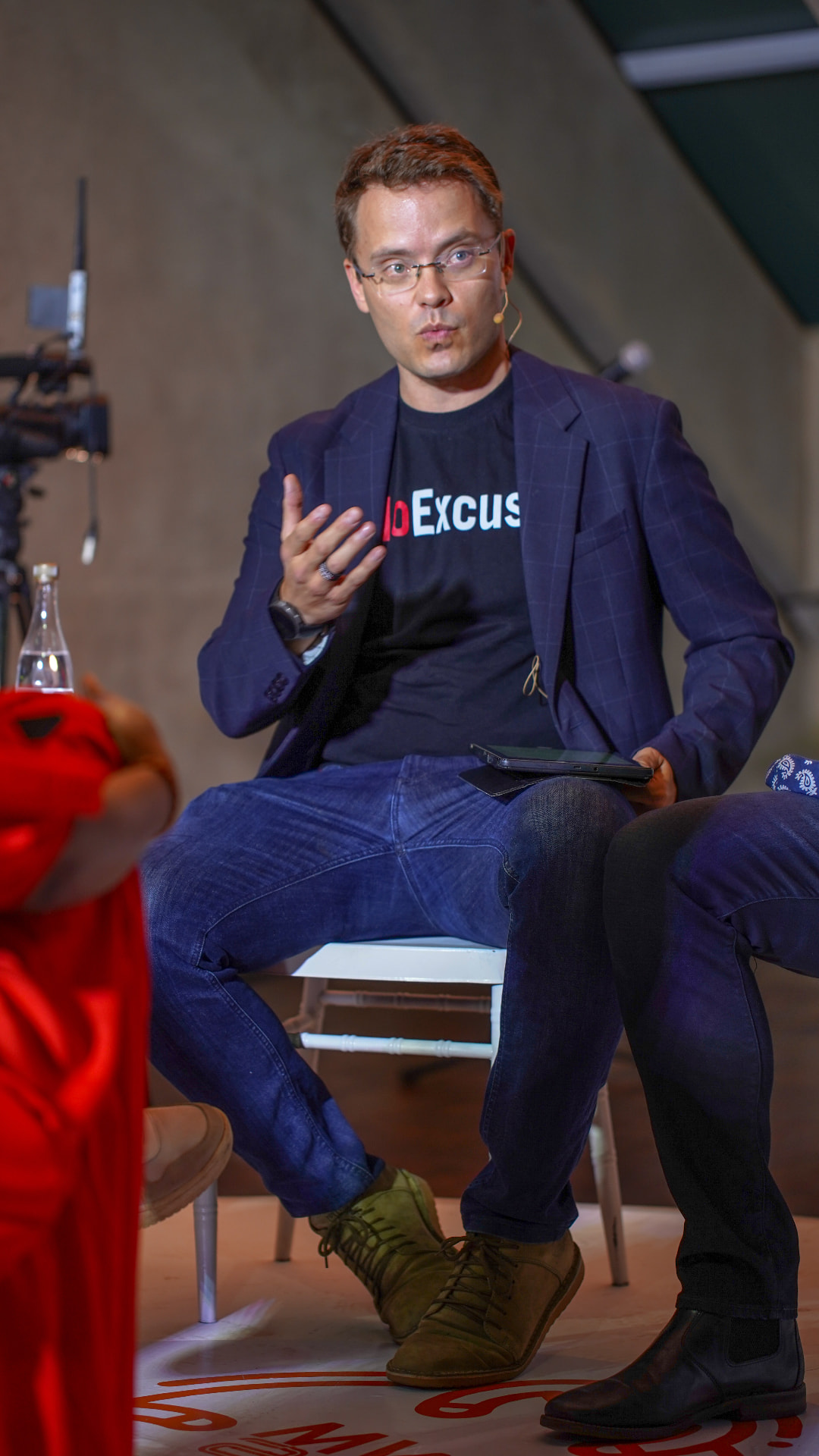 Men & Women in Conversation — event photography and campaign identity