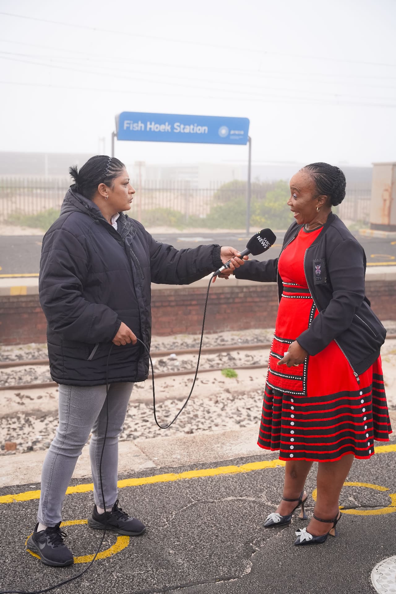 Train Set #200 — interview at Fish Hoek Station