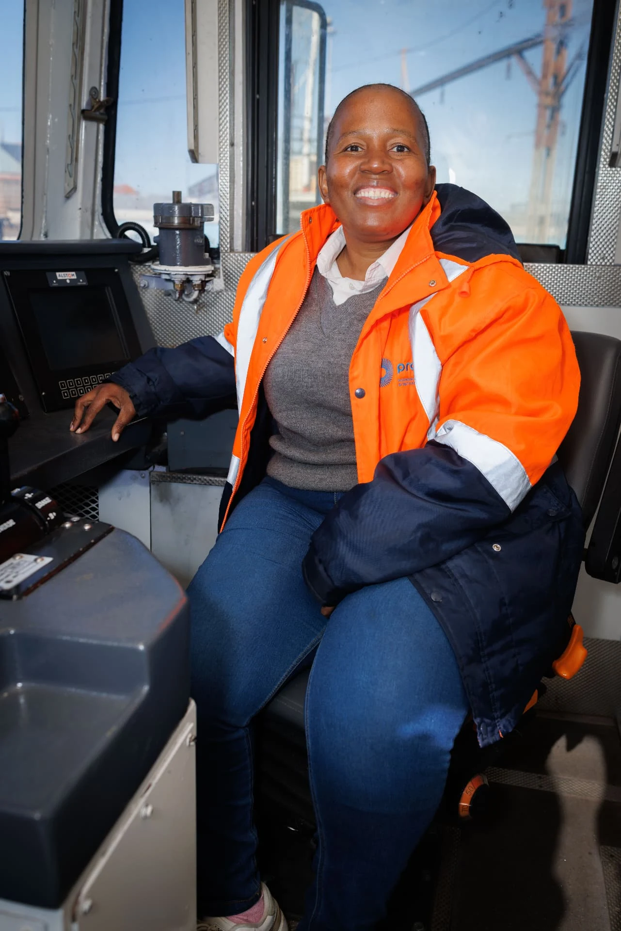 Women’s Day campaign photograph at PRASA