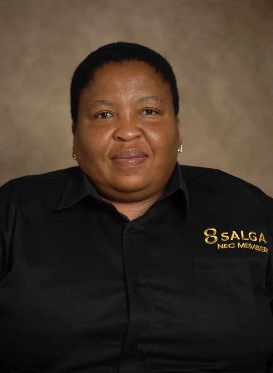Official portrait from the SALGA executive committee photoshoot.