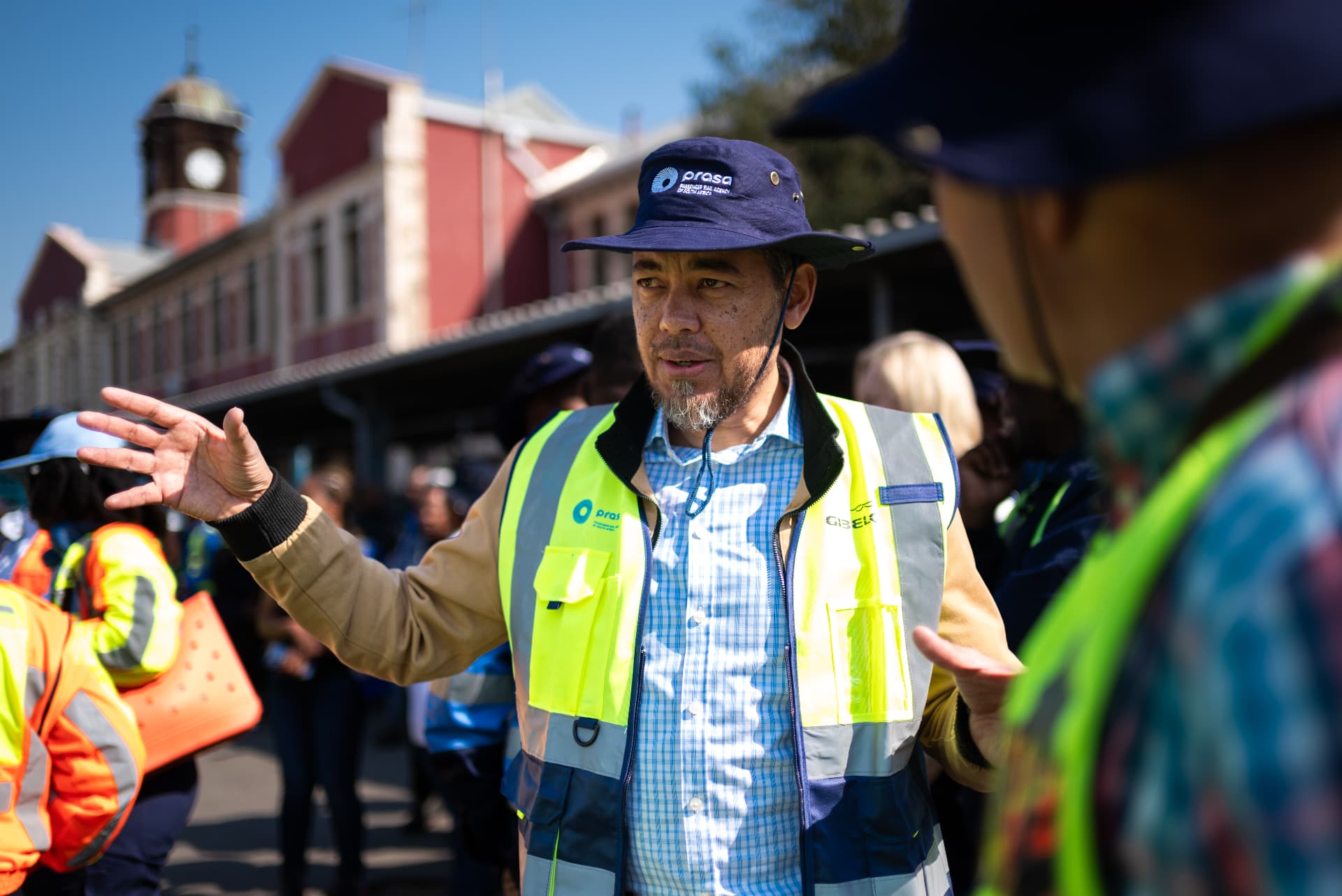 October Transport Month — PRASA site visit