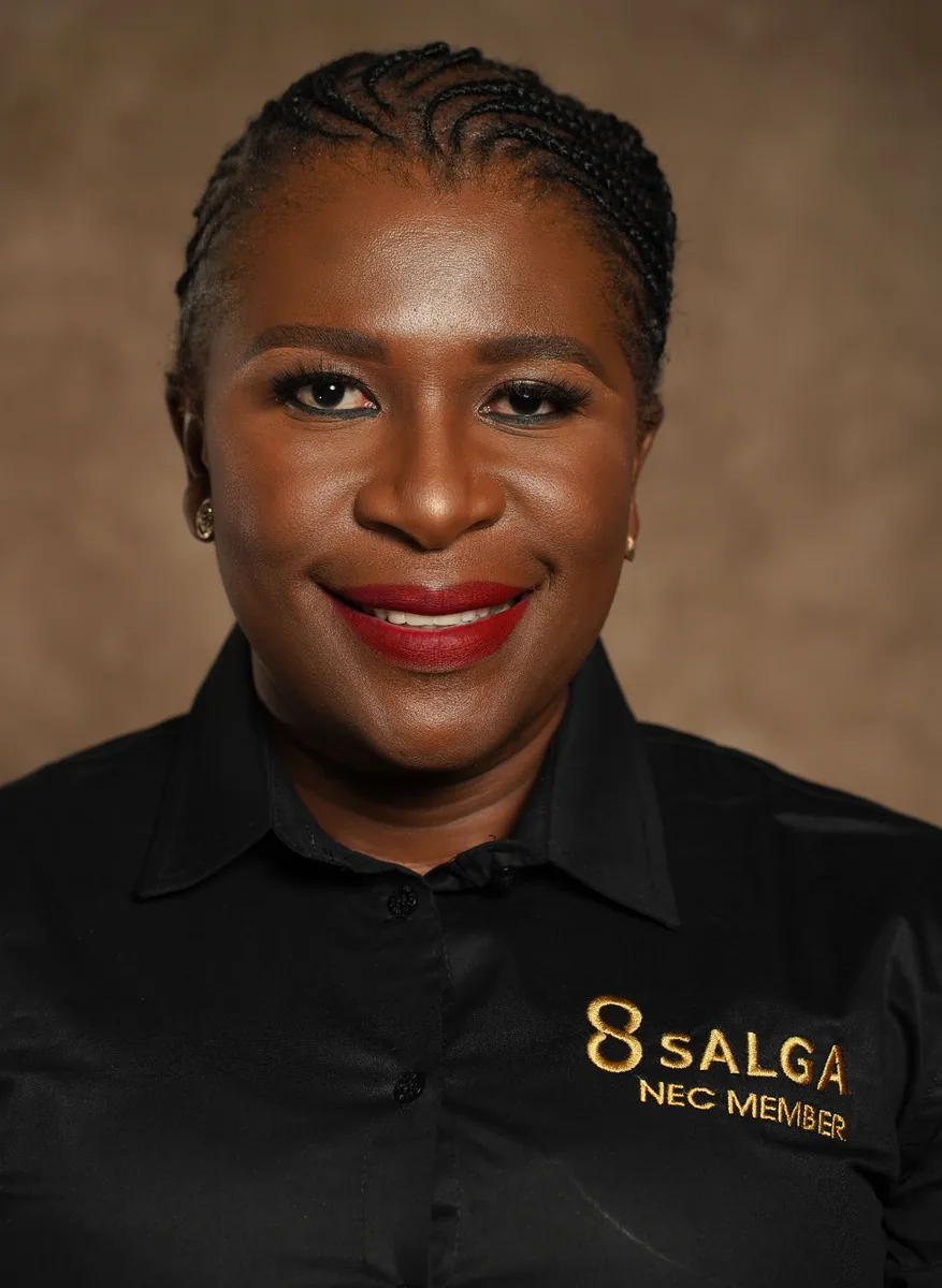 Official portrait from the SALGA executive committee photoshoot.