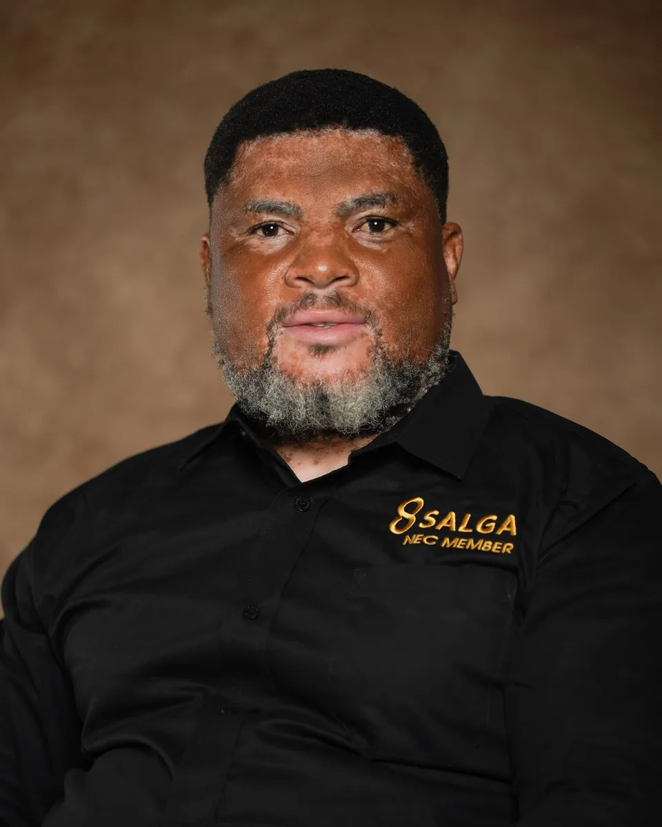 Official portrait from the SALGA executive committee photoshoot.