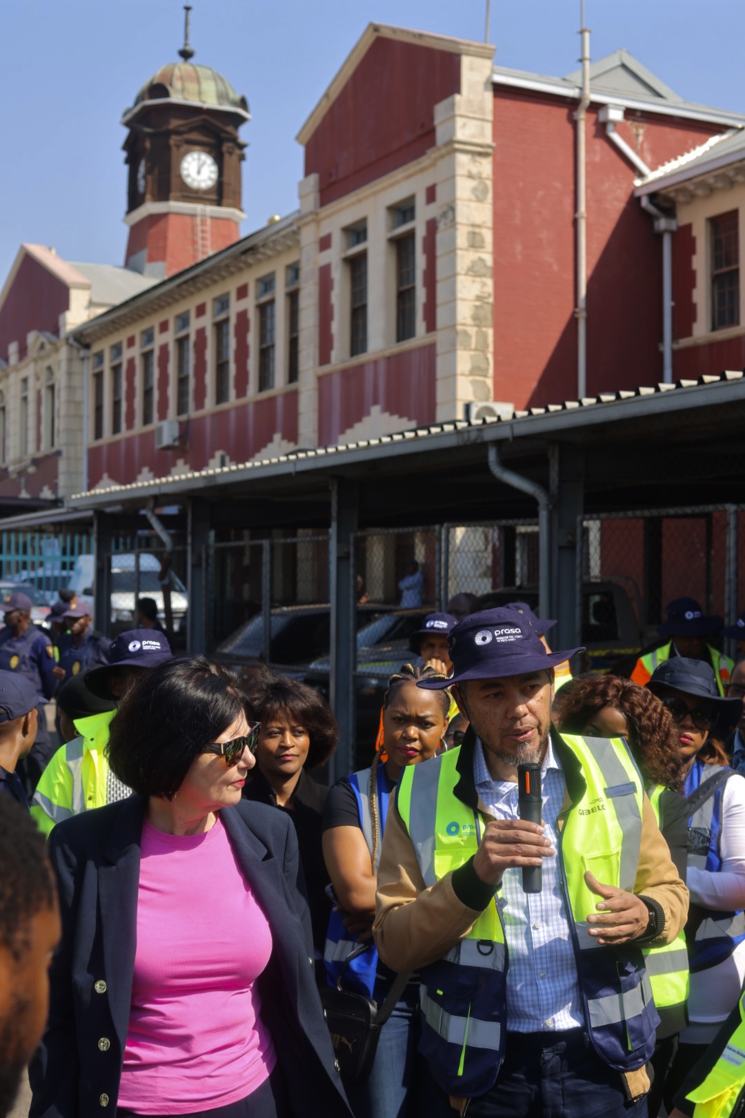 October Transport Month — PRASA site visit