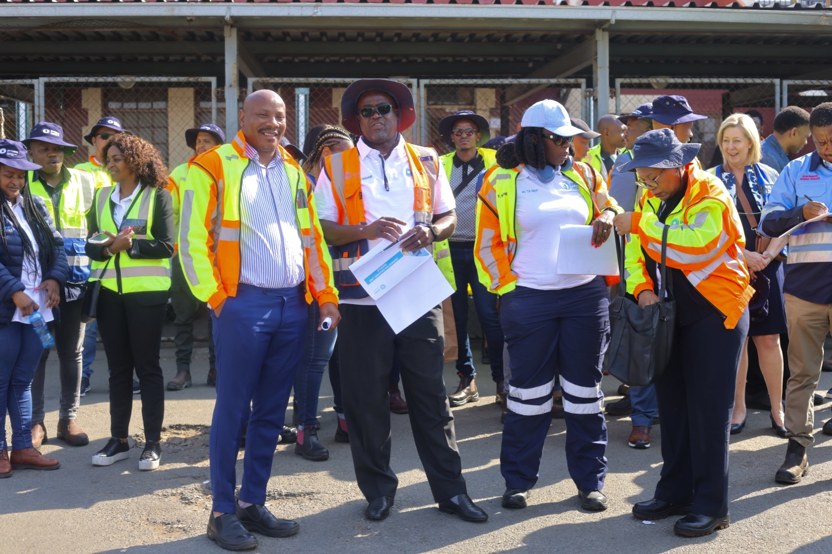 October Transport Month — PRASA site visit
