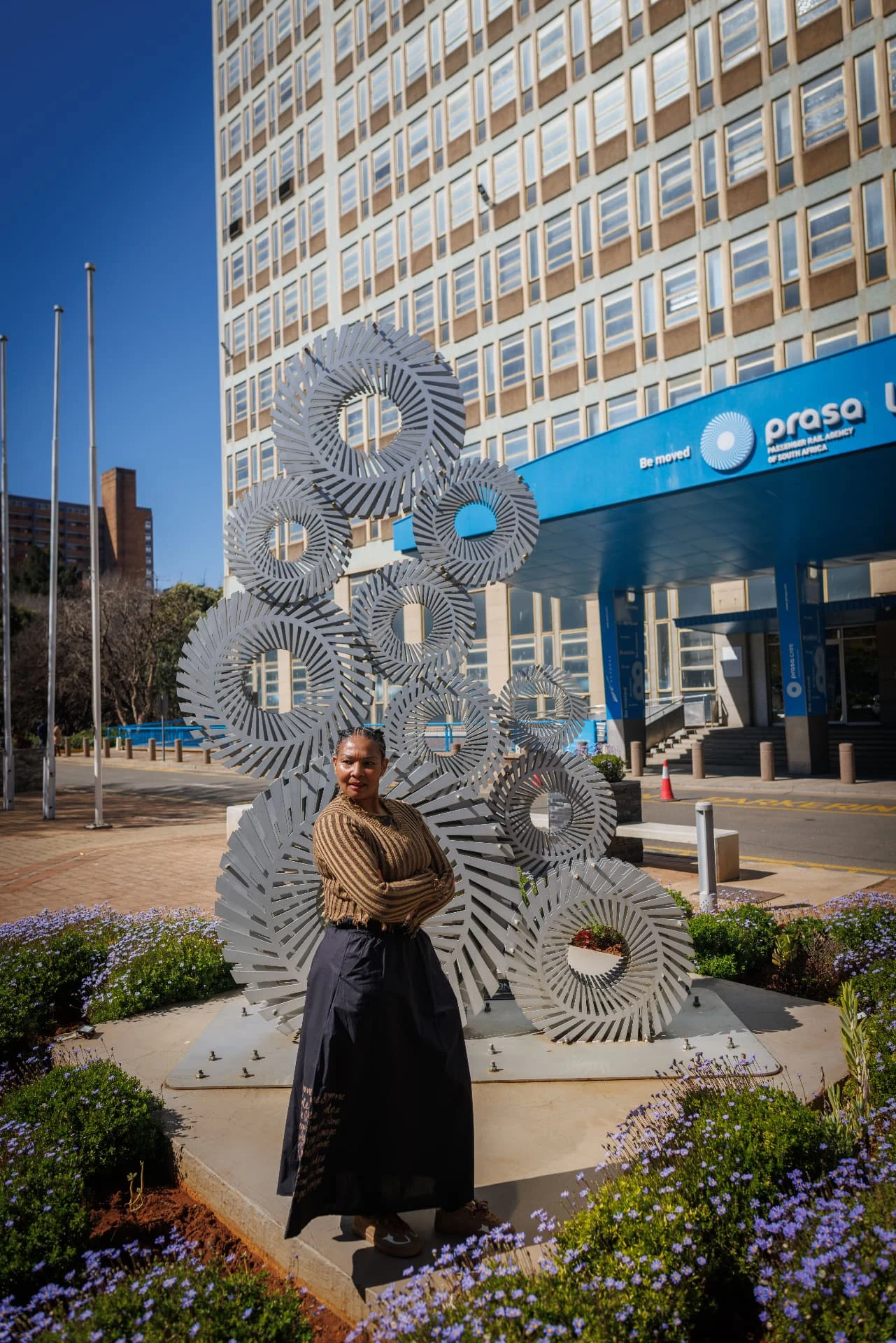 Women’s Day campaign photograph at PRASA