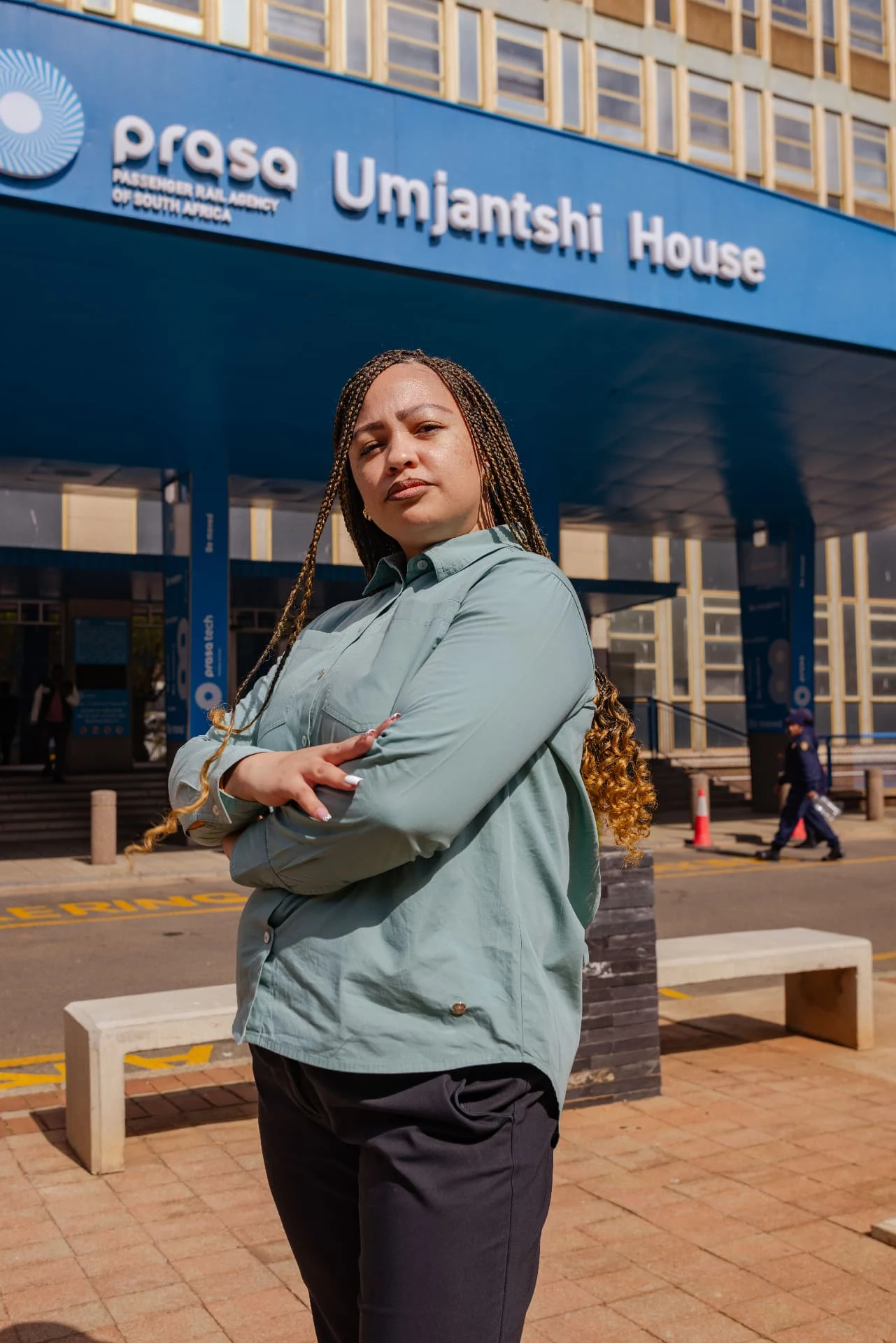 Women’s Day campaign photograph at PRASA
