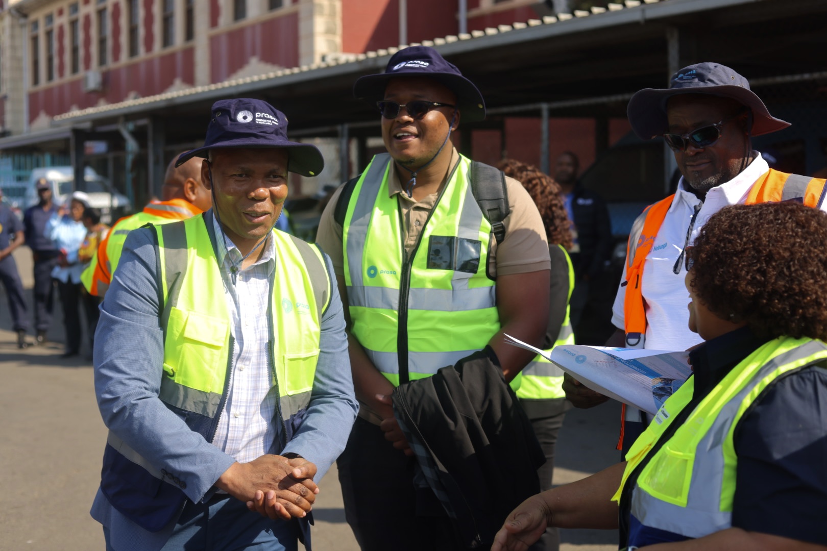 October Transport Month — PRASA site visit