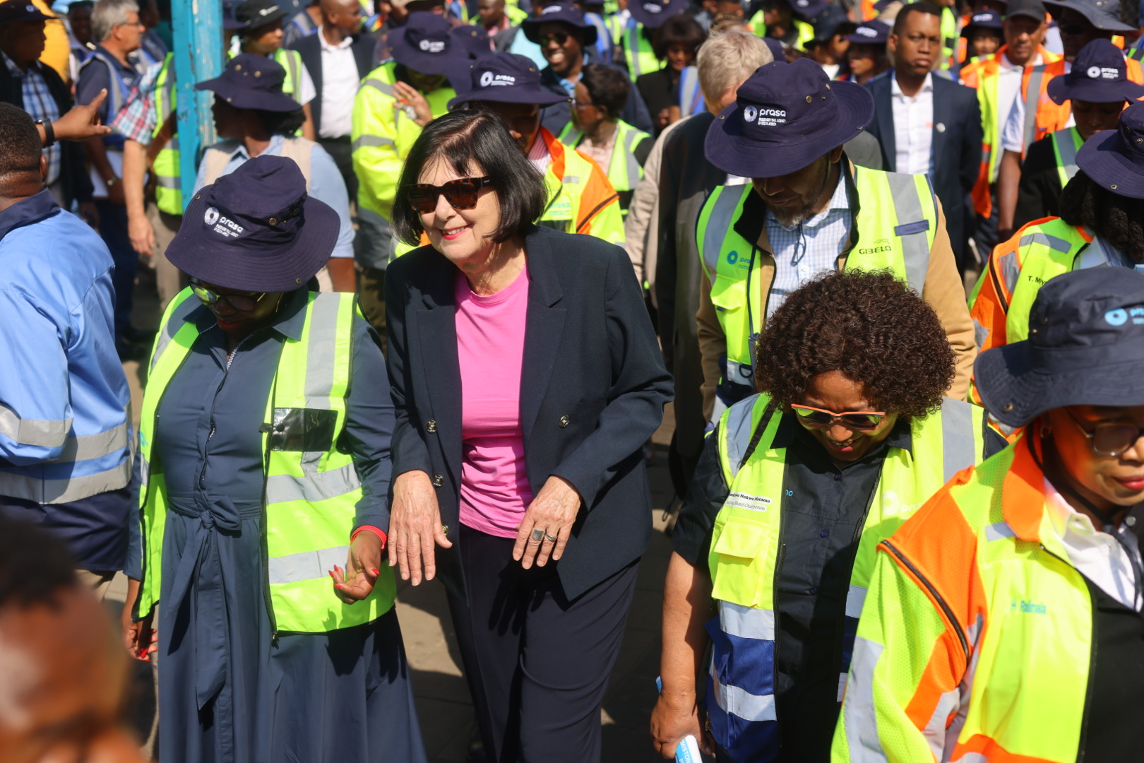 October Transport Month — PRASA site visit