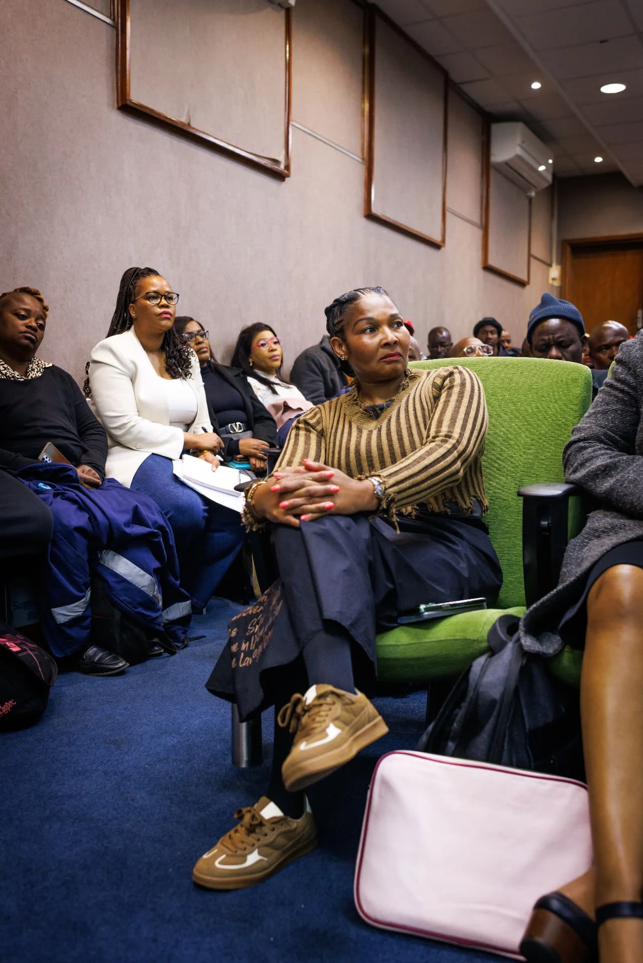 Women’s Day campaign photograph at PRASA